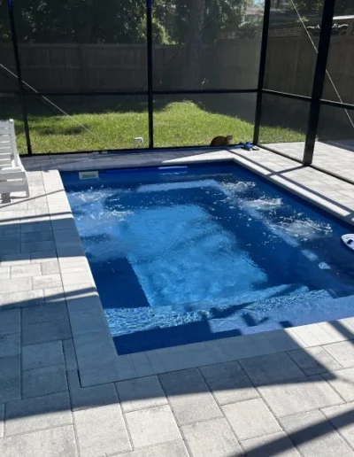 custom pool deck stone design