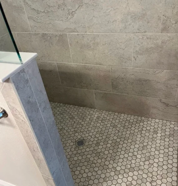 geometric polygon tile design
